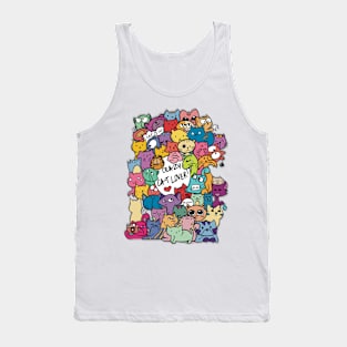 Bunch of kitties Tank Top